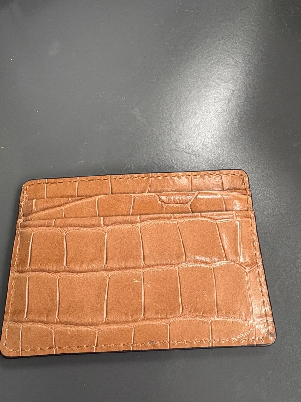 Michael Kors compact croc